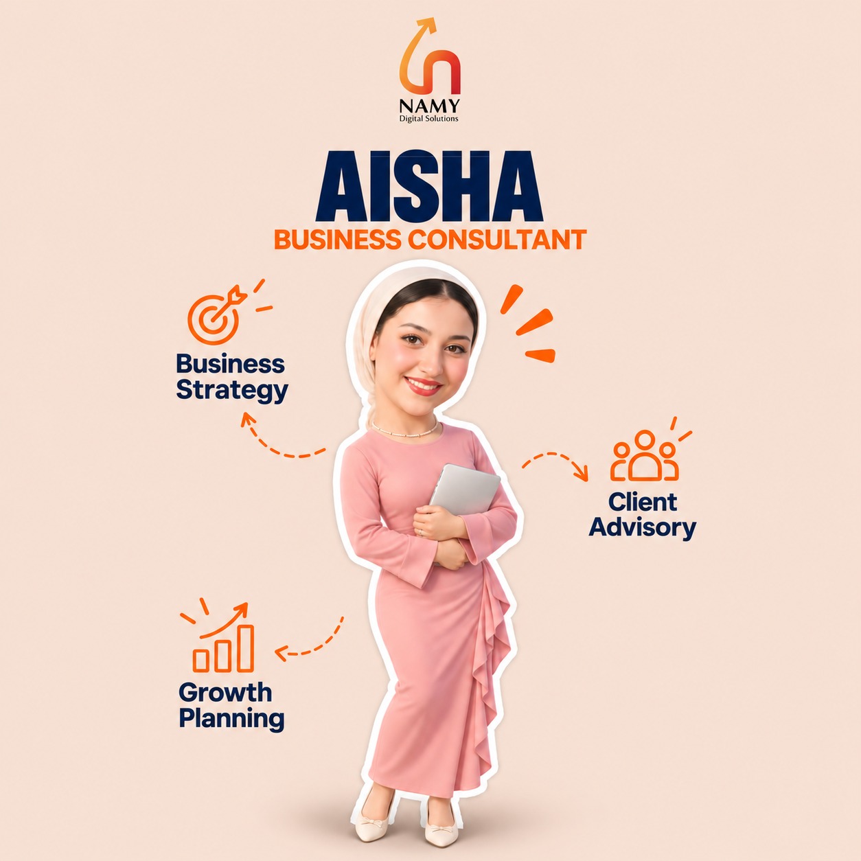 Aisha - Business Consultant at Namy Agency